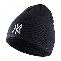 Синяя шапка 47 BEANIE YANKEES Артикул B-BIN17ACE-NY