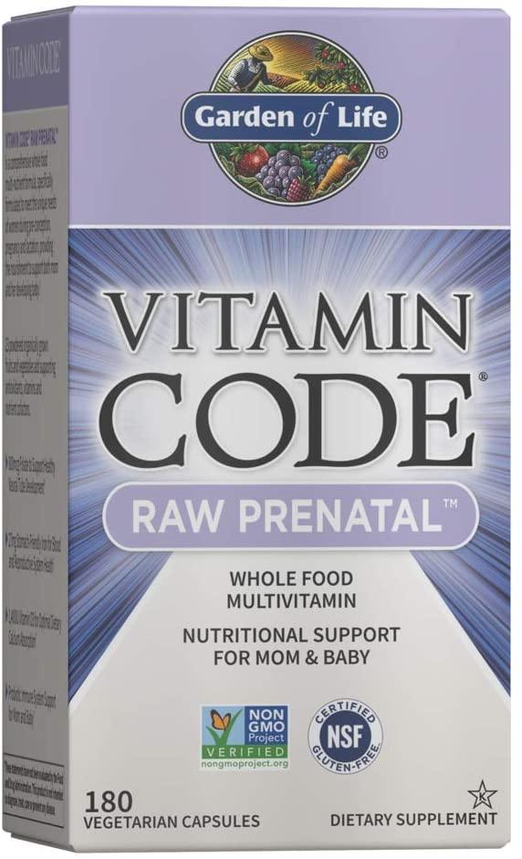Вітаміни для вагітних Garden of Life Vitamin Code Raw Prenatal 180 капсул