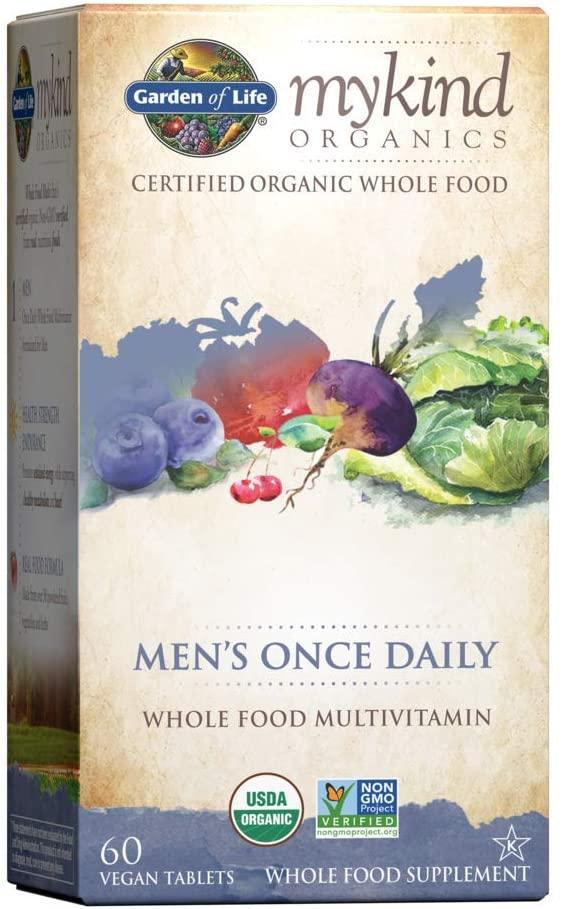 Вітаміни для чоловіків Garden of Life mykind Organics Men's Once Daily 60 таблеток