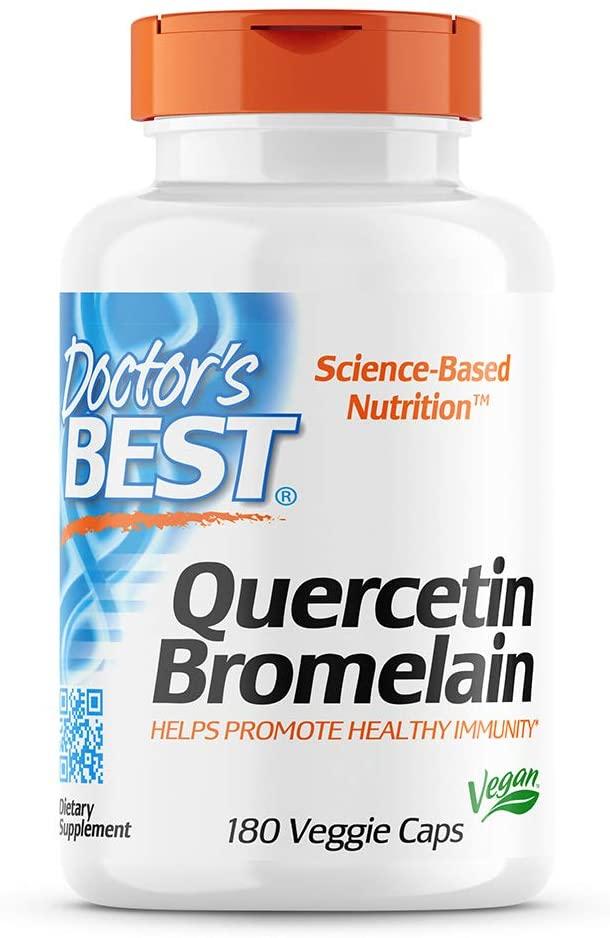 Doctor's Best Quercetin Bromelain 180 капсул