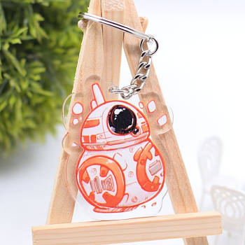 "ВВ-8 (Зоряні війни)" брелок акриловий двосторонній з уф-друком