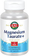 Таурат магния KAL Magnesium Taurate+ 400 mg 90 таблеток