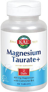 Таурат магнію KAL Magnesium Taurate+ 400 mg 90 таблеток