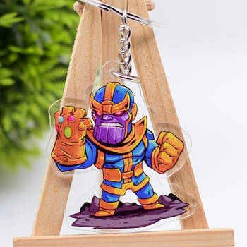 "Танос" брелок акриловий двосторонній з уф-друком