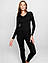 Термобілизна жіноче Xidoli Golden Fox (комплект , колір чорний)., фото 10
