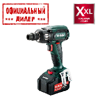 Аккумуляторный ударный гайковерт Metabo SSW 18 LTX 400 BL (400 Нм, 18В, 4Ач)