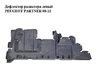 Дефлектор радиатора левый PEUGEOT PARTNER 08-12 (ПЕЖО ПАРТНЕР) (9680450580)