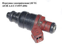 Форсунка электрическая 2.8i V6 AUDI A-6 C-5 1997-2004 ( АУДИ А6 ) (078133551BA)