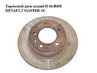 Тормозной диск задний R-16 D305 RENAULT MASTER 10-(РЕНО МАСТЕР) (432000367R)