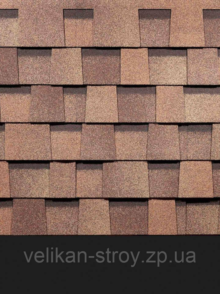 Бітумна черепиця Docke Pie Цюріх Серія Premium Капучино