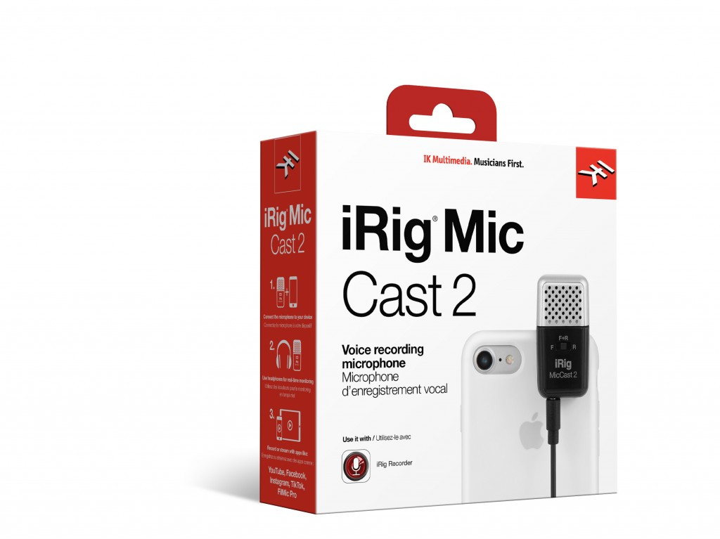 Мікрофон для iOS/Android IK MULTIMEDIA iRig Mic Cast 2