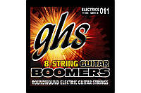 Струни для електрогітар GHS STRINGS BOOMERS GBH-8