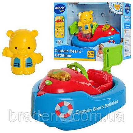Іграшка для купання Ведмедик у катері VTech 151703, фото 1