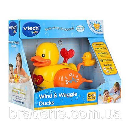 Заводна іграшка для купання Качка VTech 151603, фото 1