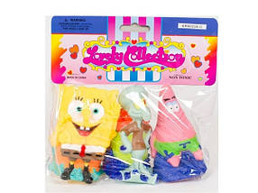 Набір іграшок-пискавок для купання SpongeBob 3 штуки Metr+ КР8003А-С