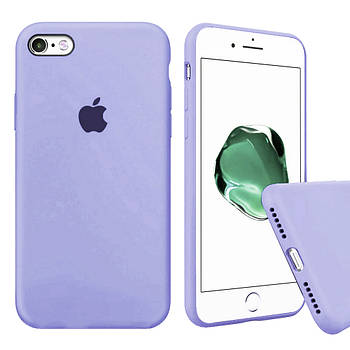 Чохол Silicone Full Cover для iPhone 7 / 8 Lavender Grey