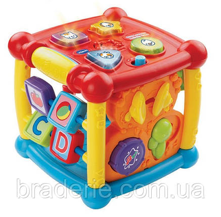 Музична іграшка Куб із брязкальцем VTech 150503, фото 1