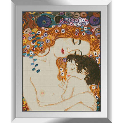 31597 Мати і дитина. Климт Набір діамантової мозаїки, фото 1