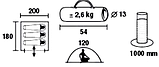 Туристичний намет 3-місний Easy Camp 3, фото 4