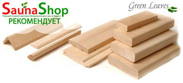Лежак липа на лавки в сауну 80*24 мм.