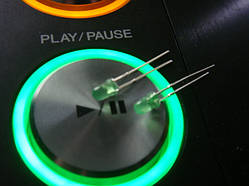 Led діод green плати кнопки PLAY/CUE для Pioneer cdj