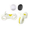 Беговел Tron Велобіг від каталка Tilly GS-0020 White/Yellow LED підсвічування Bluetooth і динаміки, фото 3