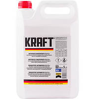 Антифриз Kraft G12/12+ Red концентрат для системи охолодження 5 л (KF104)