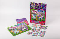 Набор для творчества "Crystal mosaic kids", "Единороги", CRMK-01-04