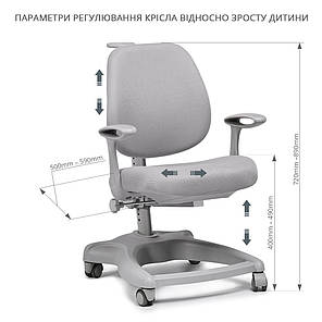 Чохол для крісла FunDesk Delizia Grey, фото 3