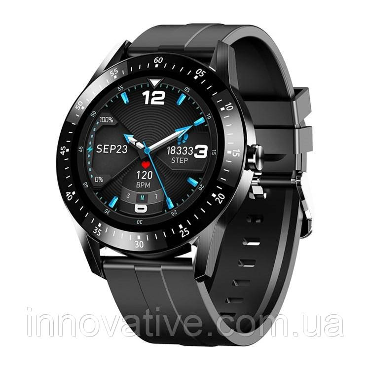 Смарт-годинник Lemfo S11 з вимірюванням тиску (Чорний), фото 1
