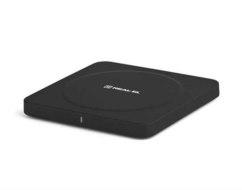 Бездротове зарядний пристрій REAL-EL WL-710 Wireless 1.5 A 5W Black