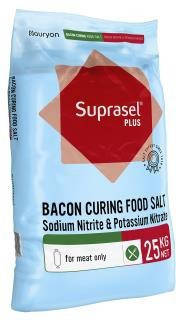 Нітритно-нітратна сіль Suprasel Bacon Curing Plus nitrite and nitrate salt (Данія), паковання 25 кг