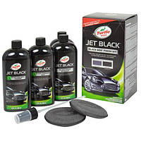 Набір поліролей для авто чорного кольору Turtle Wax Black Box Jet Black Finish Kit 4 x 355 мл (52731)