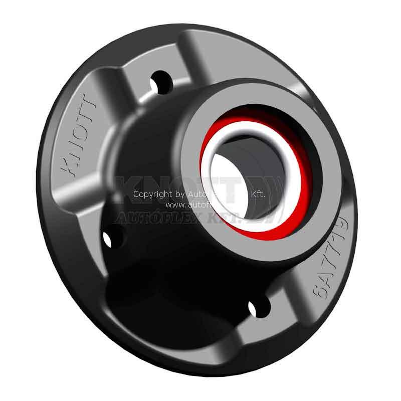 Маточина вісі причепа Knott-Autoflex FNK22 100x4 6A7741.001C без підшипника, фото 1