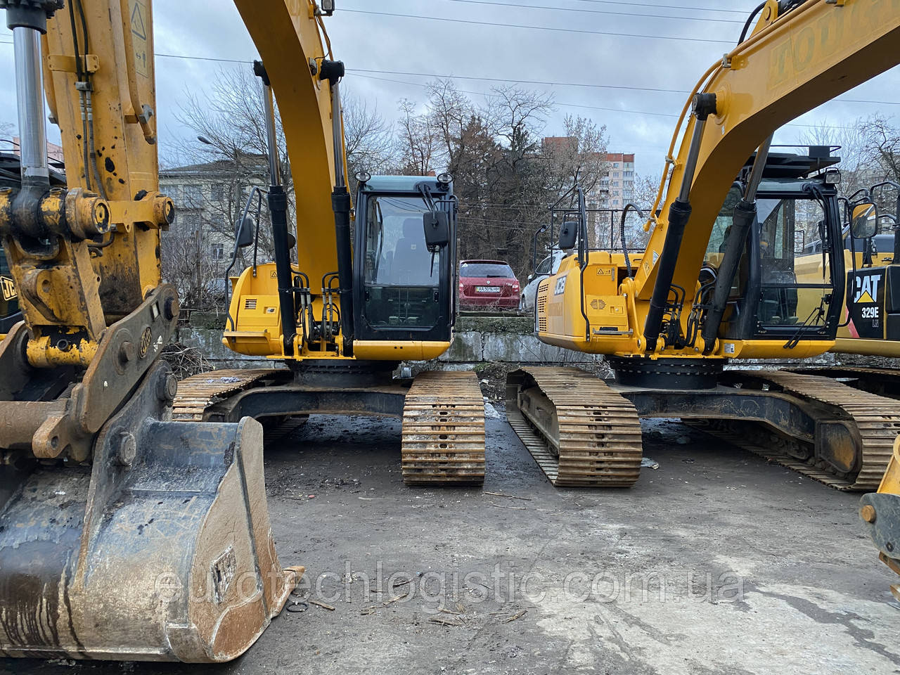 Гусечний екскаватор JCB JS 220 LC 2012 рік бу