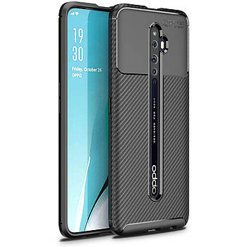 Чохол Carbon Case для Oppo Reno 2Z / 2F Black