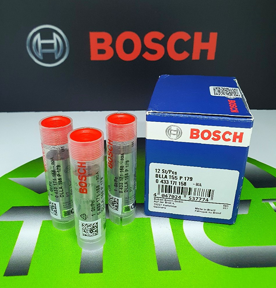 Розпилювач дизельної форсунки DLLA 155 P 179 (F019121179 / 0433171158) (L 203) BOSCH RENAULT, MACK, фото 1