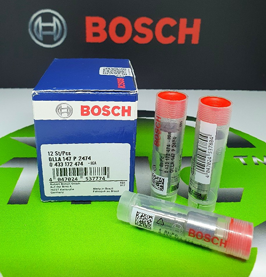 Розпилювач форсунки COMMON RAIL DLLA 147 P 2474 (0433172474) BOSCH Howo, Foton, JAC