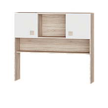 Надбудова для столу Соната з ламінованої ДСП Еверест Дуб Сонома + Білий