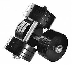 Гантелі набірні 2 по 32 кг Гантелі, гирі, штанги та диски металеві з порошковим фарбуванням