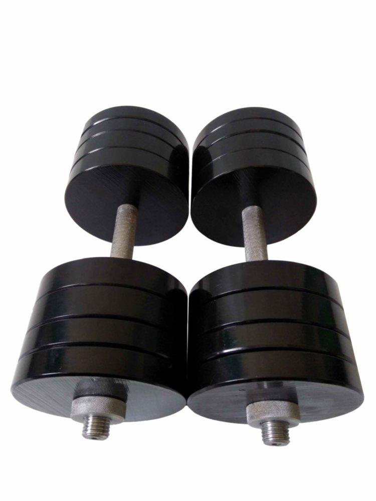 Гантелі набірні 2 по 38 кг Гантелі, гирі, штанги та диски металеві з порошковим фарбуванням