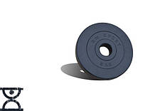 Диск композитний на олімпійський гриф 5 кг 51 мм Гантелі, гирі, штанги і диски з АВС покриттям