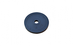 Диск прогумований 15 кг на олімпійський гриф 50 мм Гантелі, гирі, штанги і диски металевий