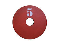 Диск для олимпийской штанги 5 кг на гриф 50 мм Гантели, гири, штанги и диски стальной крашенный