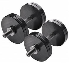 Гантелі набірні 2 по 16 кг Гантелі, гирі, штанги та диски металеві з порошковим фарбуванням