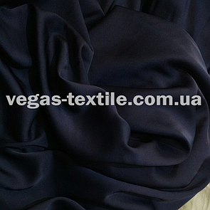Тканина Шовк Армані Темно-синій