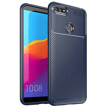 Чохол Carbon Case для Oppo A12 Blue