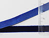 Тасьма велюрова оксамитова 1 см темно-синя, фото 2