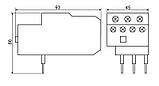 Теплове реле для магнітного пускача PT 1301 (LR2-D1301) A0040060001, фото 4