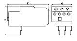 Теплове реле для магнітного пускача PT 1303 (LR2-D1303) A0040060003, фото 4